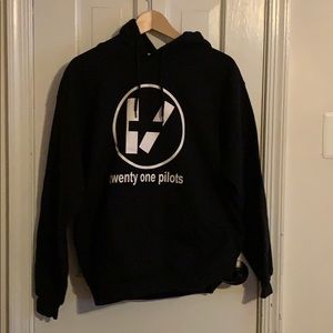 Twenty one pilots hooded sweatshirt